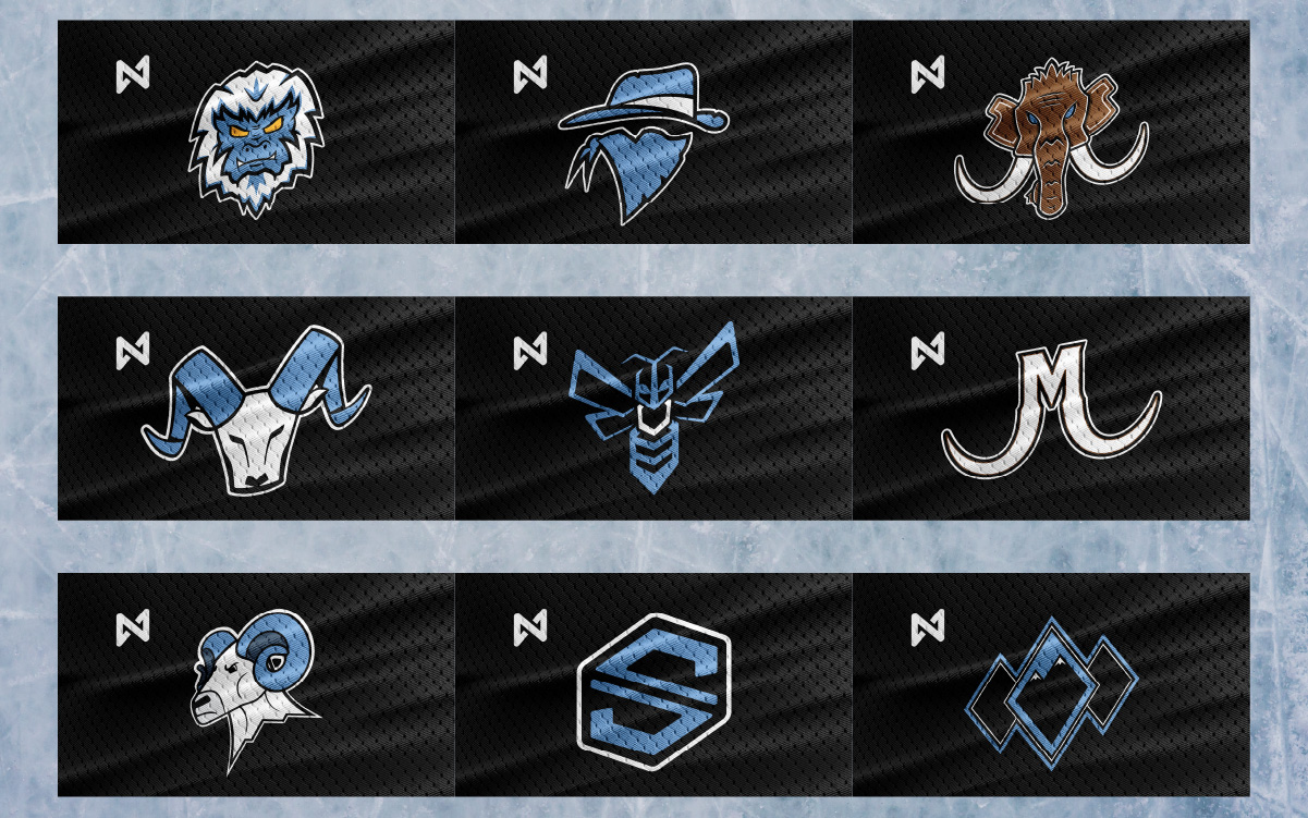 Utah hockey concept identities