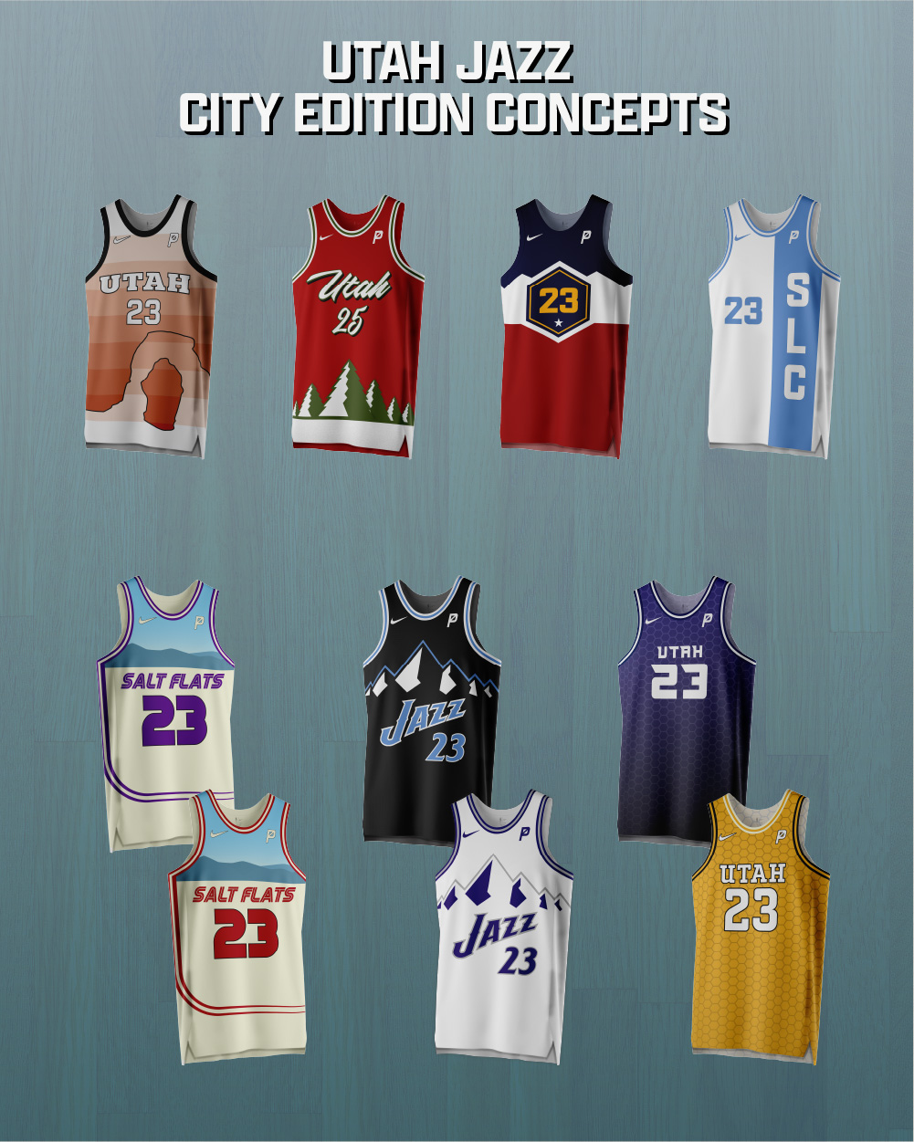 Utah Jazz City Edition concept