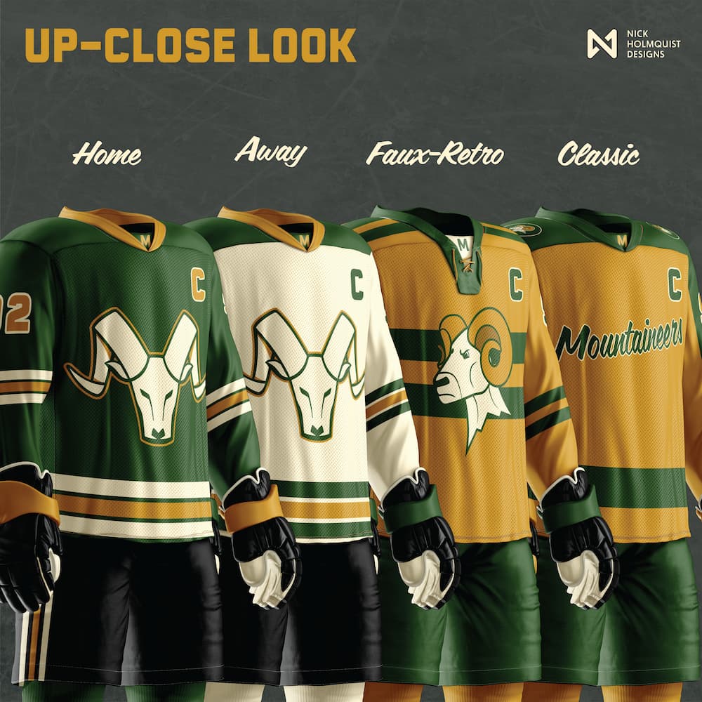 Utah Mountaineers jerseys