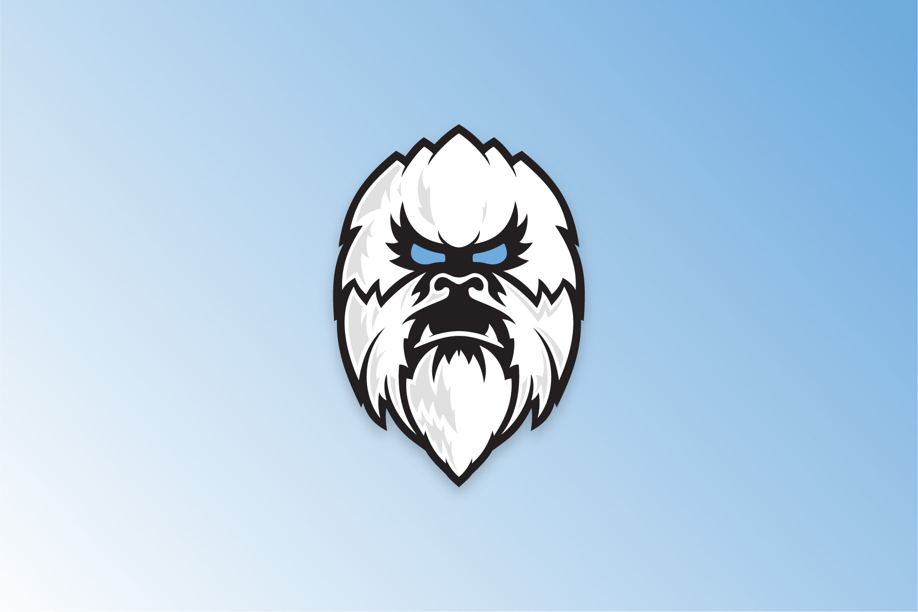 Utah Yeti primary logo mark, an example of a Legacy Mark project